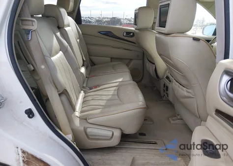 2013 Infiniti Jx35 z USA, uszkodzony, nr VIN 5N1AL0MM4DC316185